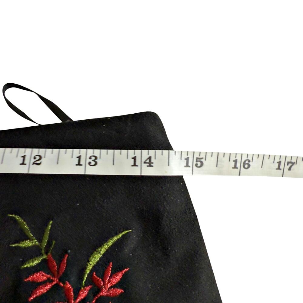 Forever 21 Floral Bird Embroidered Faux Suede Lined Mini Skirt MEDIUM - Picture 8 of 10